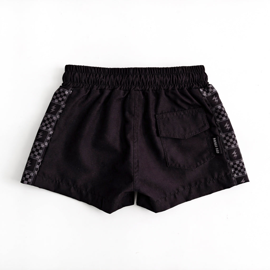 Blackout Bolt Hybrid Swim Shorts