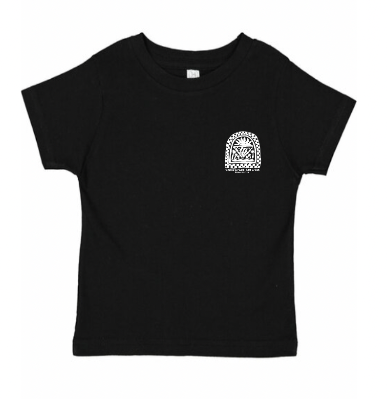 Surf Salt Sun Black Shirt