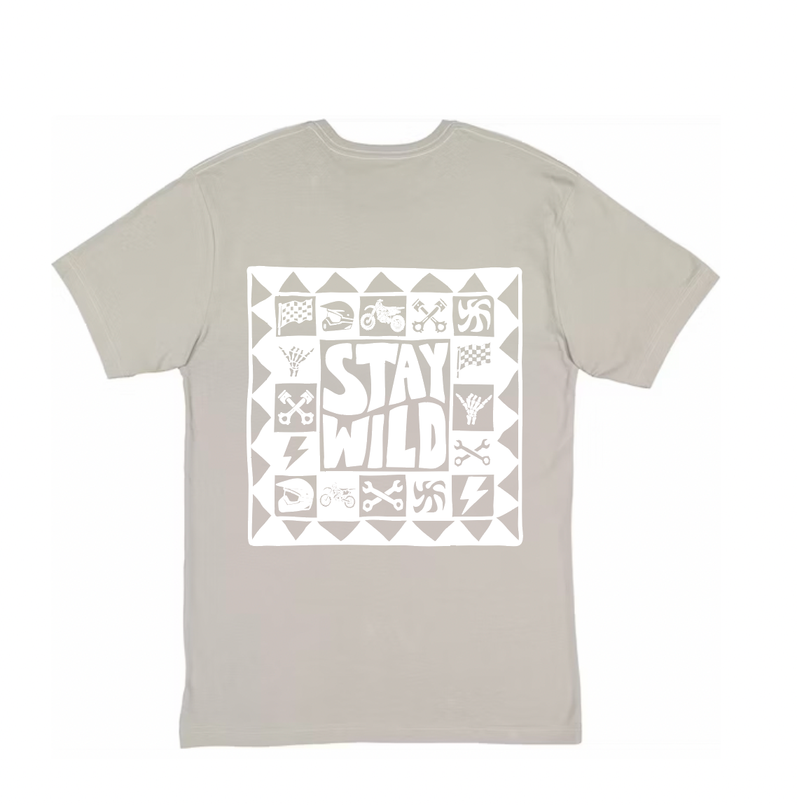 Stay Wild Shirt Gray