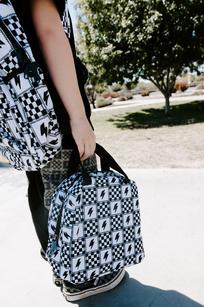 White Rugged Backpack