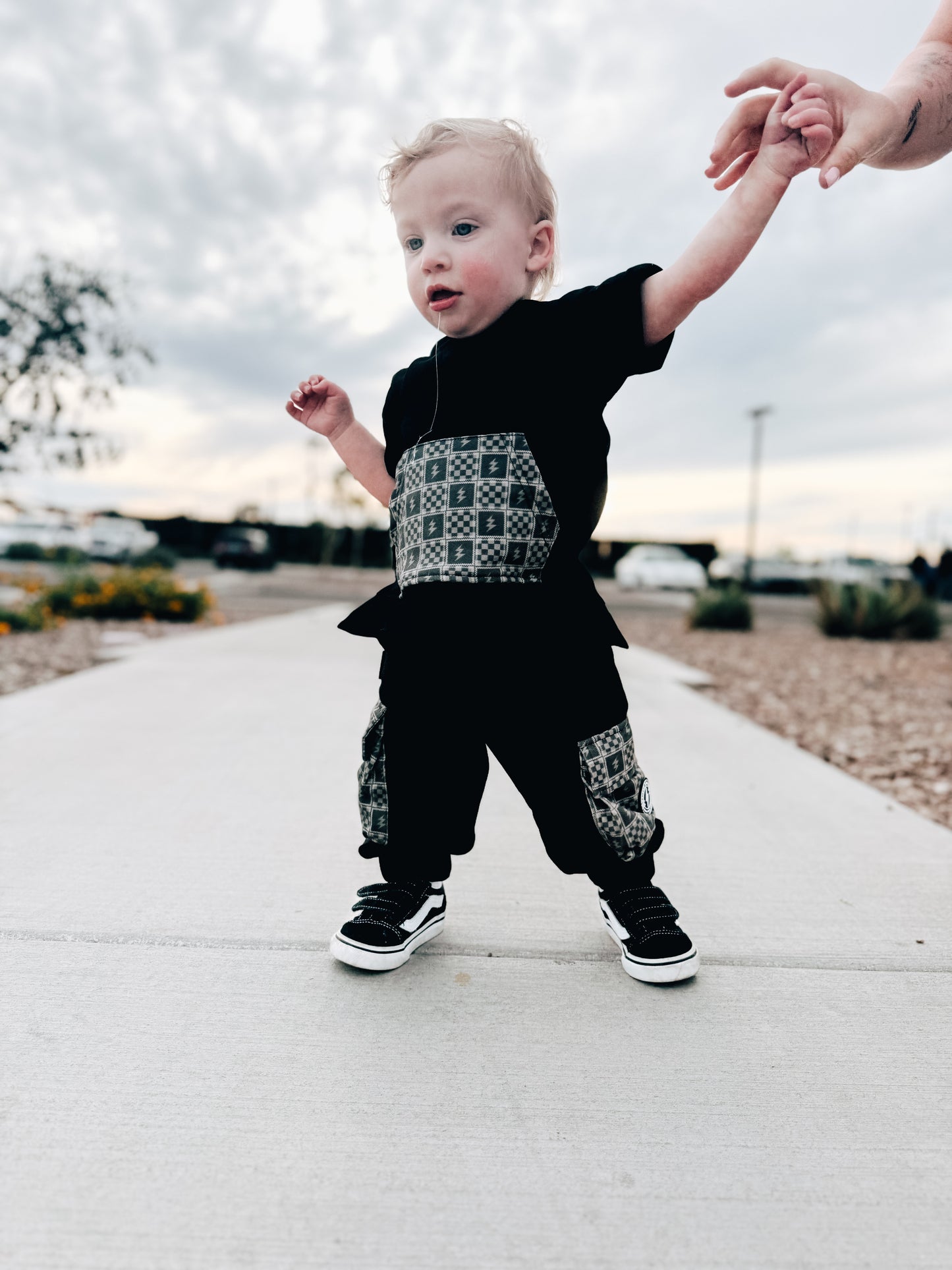 Rugged Bolt Cargo Jogger Set