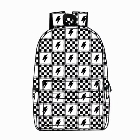 White Rugged Backpack