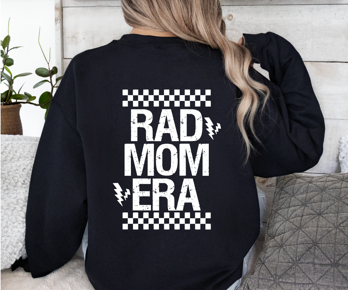 Rad Mom Era Crewneck Sweatshirt