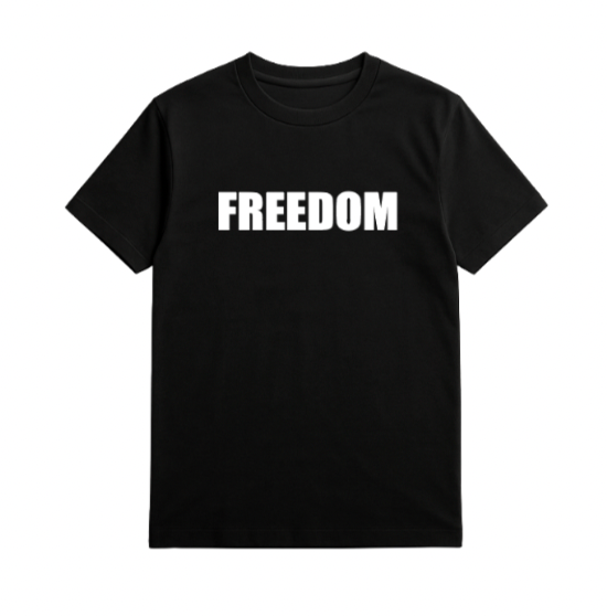 Freedom Charlie Kirk Tribute Kids Shirt