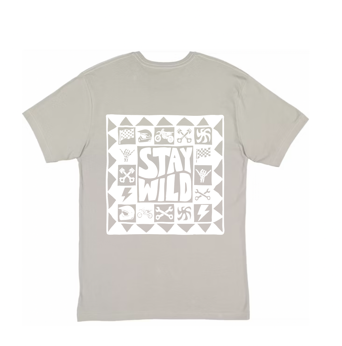 Stay Wild Shirt Gray