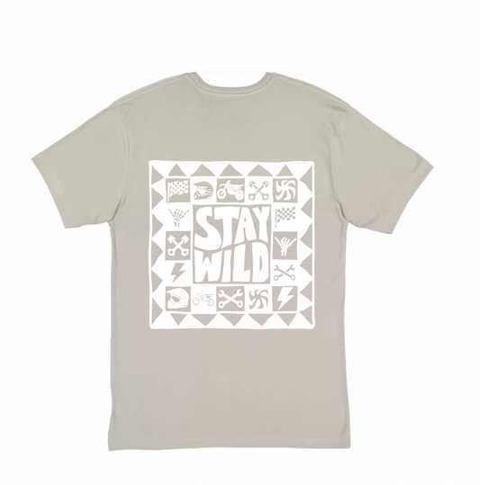 Stay Wild Shirt Gray